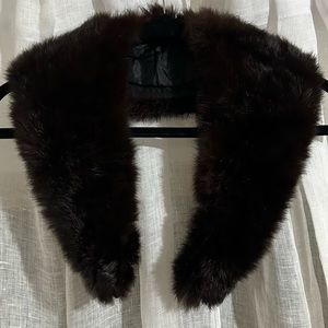 Dark Brown Mink (?) Fur